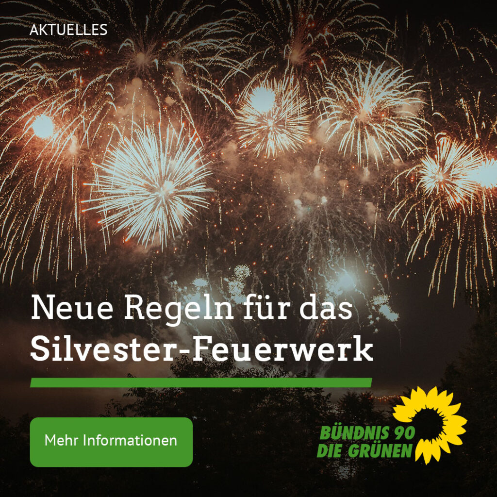 Neue regeln für das Silvester-Feuerwerk
