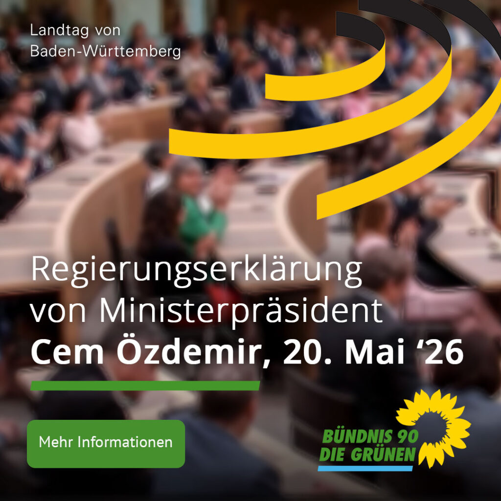 Regierungserklärung Özdemir